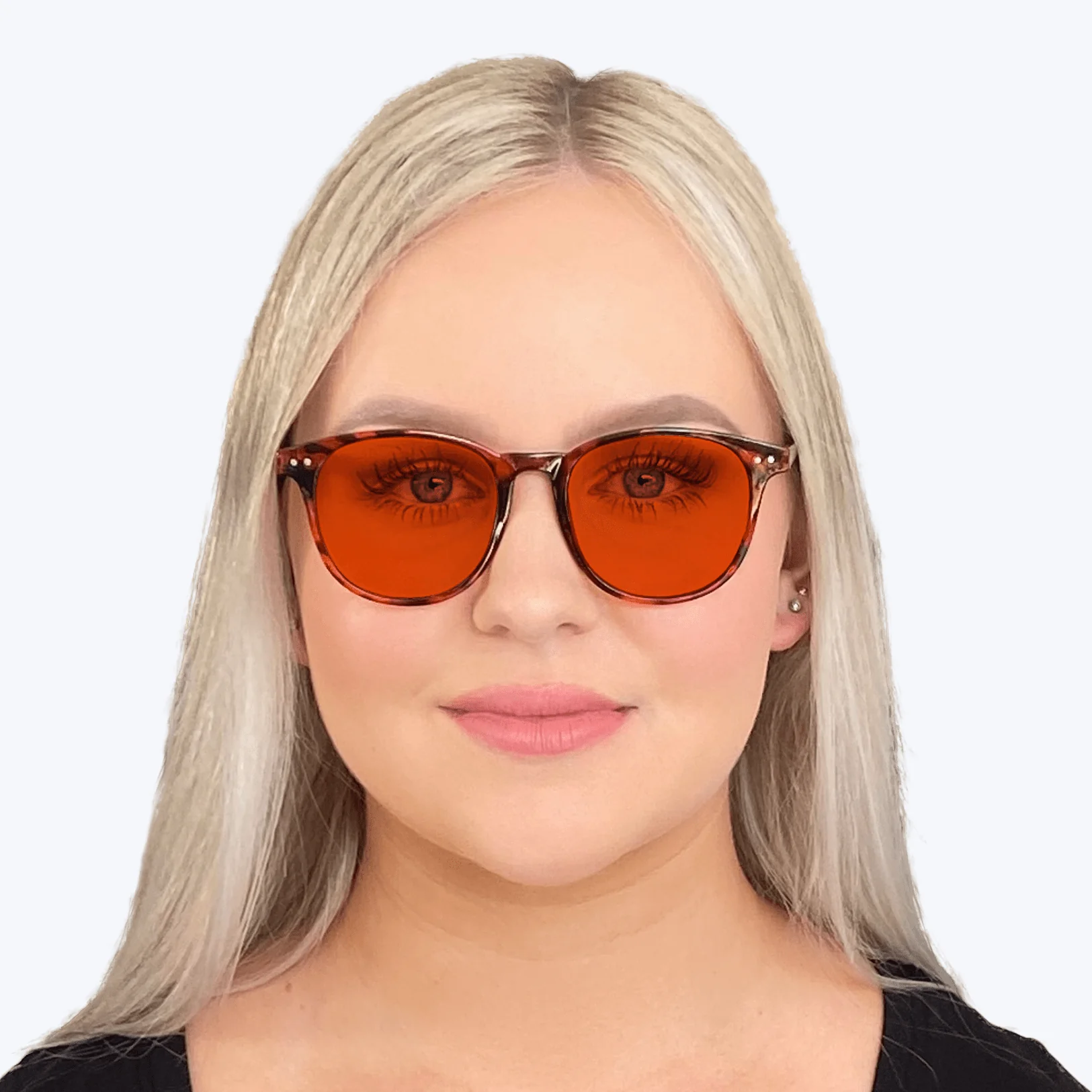 NightFall Billie Blue Blocking Glasses - Tortoise - Image 3