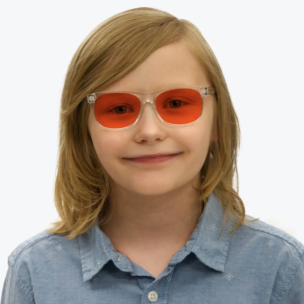 Kids NightFall Blue Blocking Glasses - Crystal - Image 5