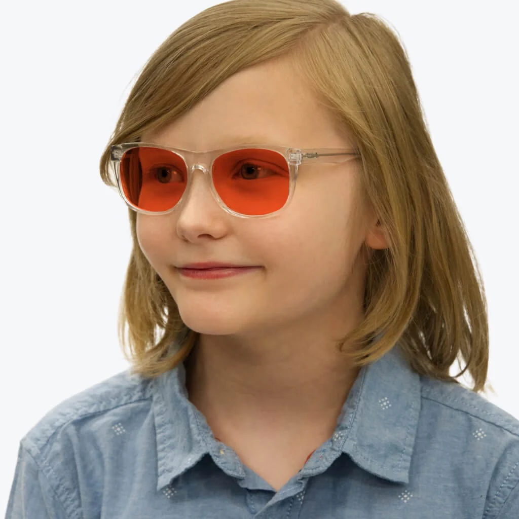 Kids NightFall Blue Blocking Glasses - Crystal - Image 6