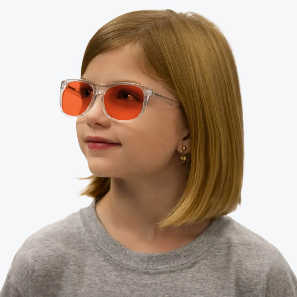 Kids NightFall Blue Blocking Glasses - Crystal - Image 7