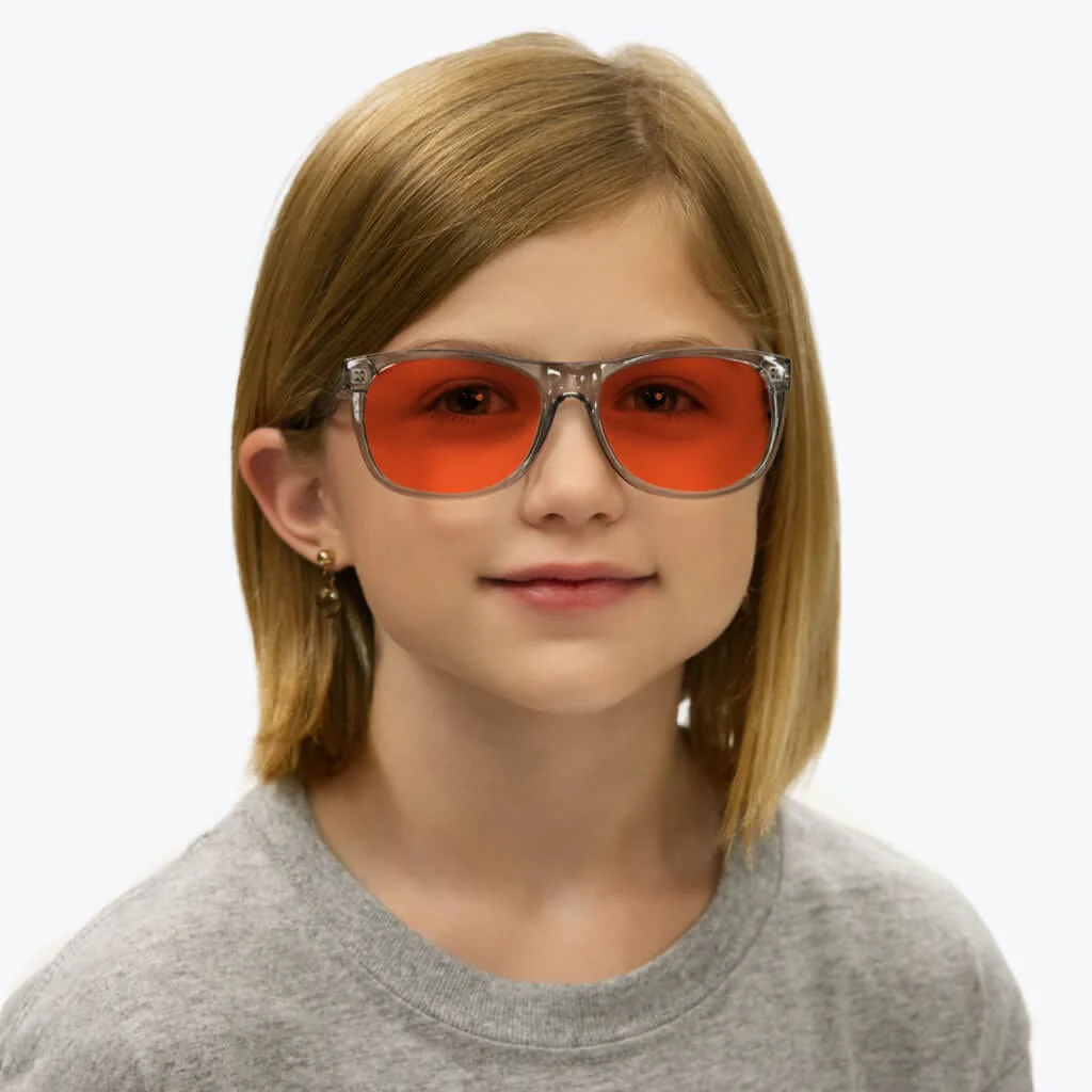 Kids NightFall Blue Blocking Glasses - Grey - Image 4