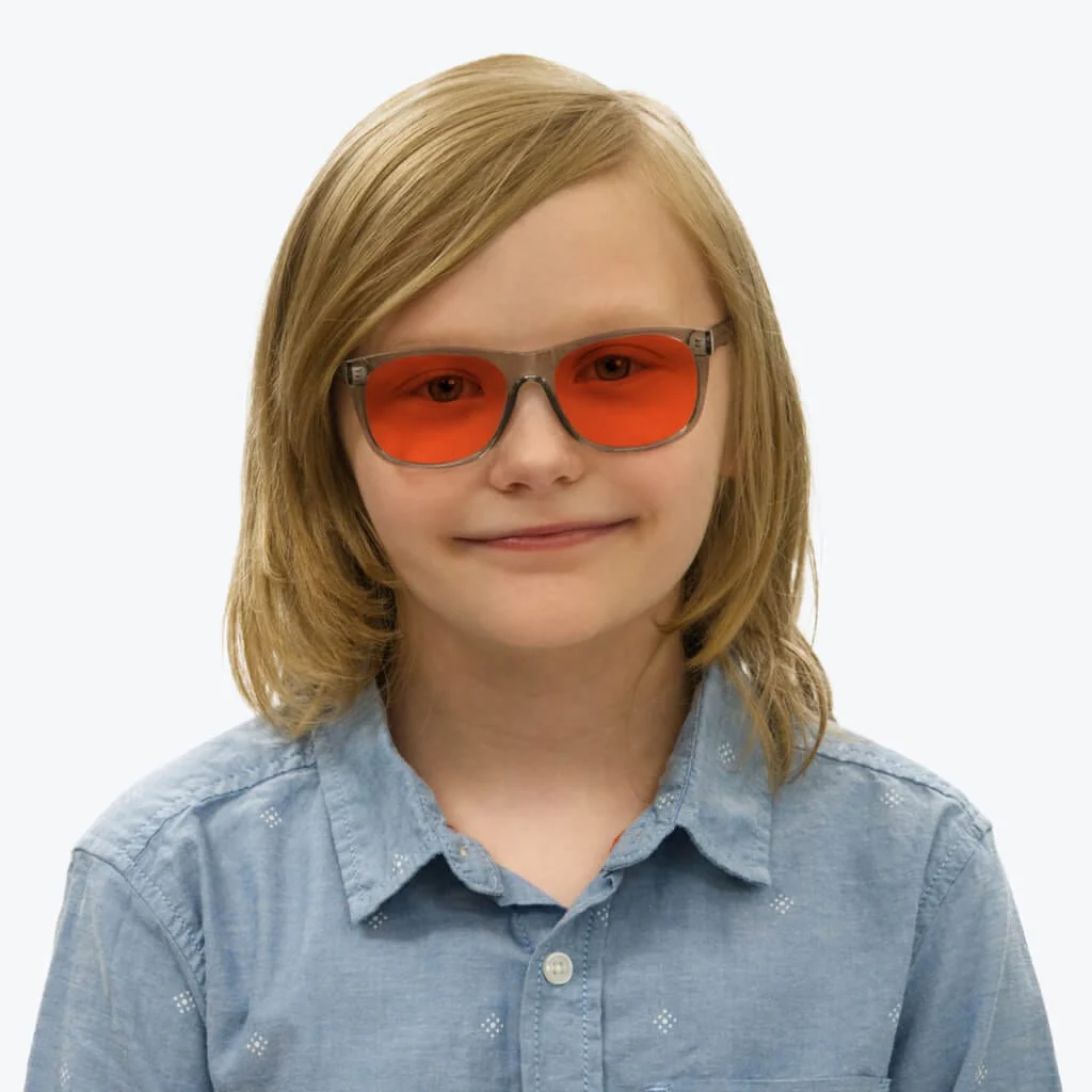 Kids NightFall Blue Blocking Glasses - Grey - Image 6