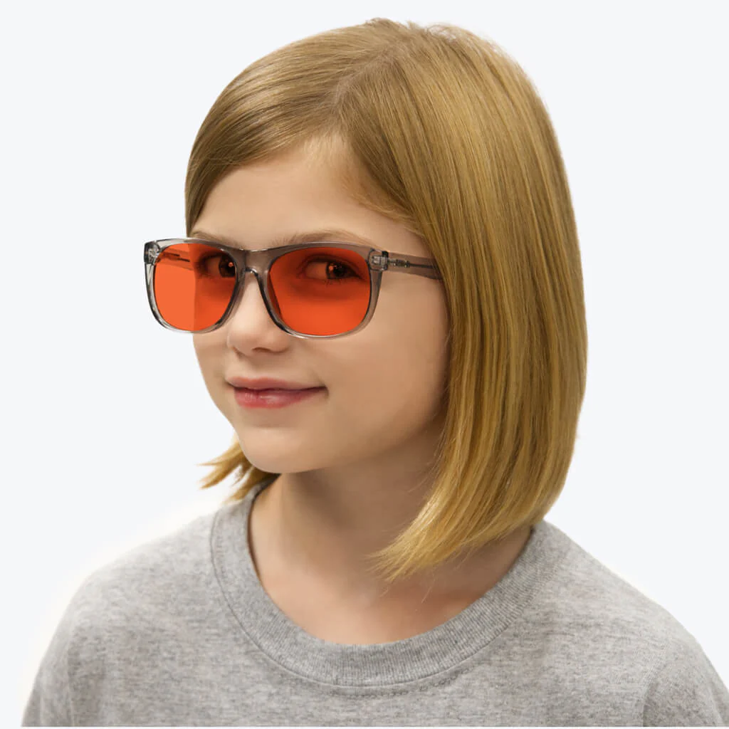 Kids NightFall Blue Blocking Glasses - Grey - Image 7